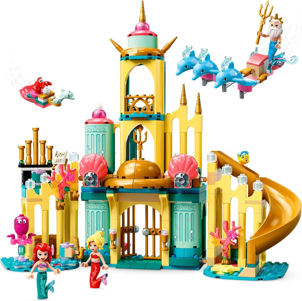 LEGO Disney 43207 Ariel's Underwater Palace set