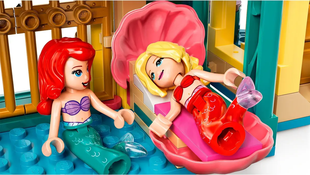 LEGO Disney 43207 Ariel's Underwater Palace set, image 5