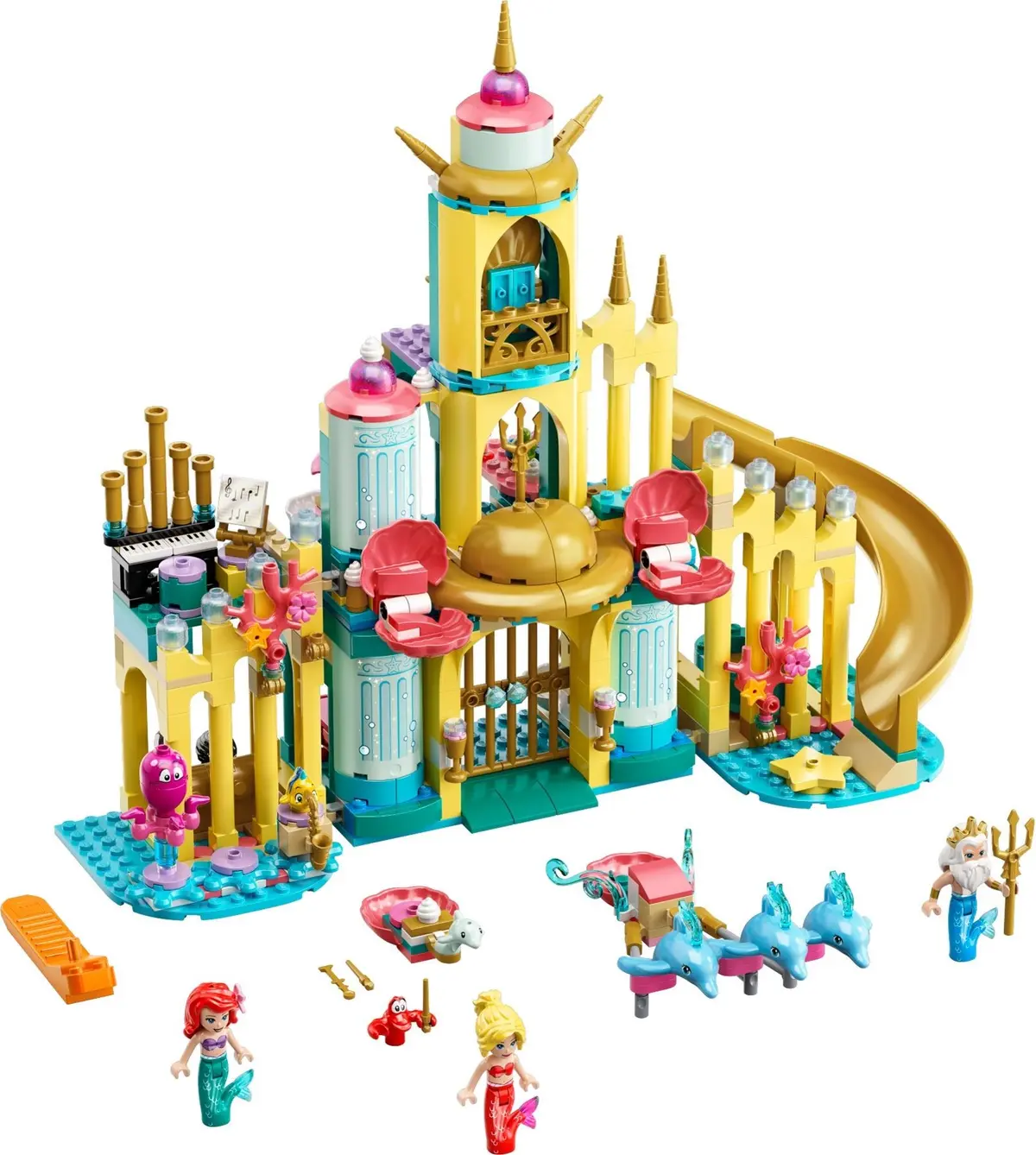 LEGO Disney 43207 Ariel's Underwater Palace set, image 4