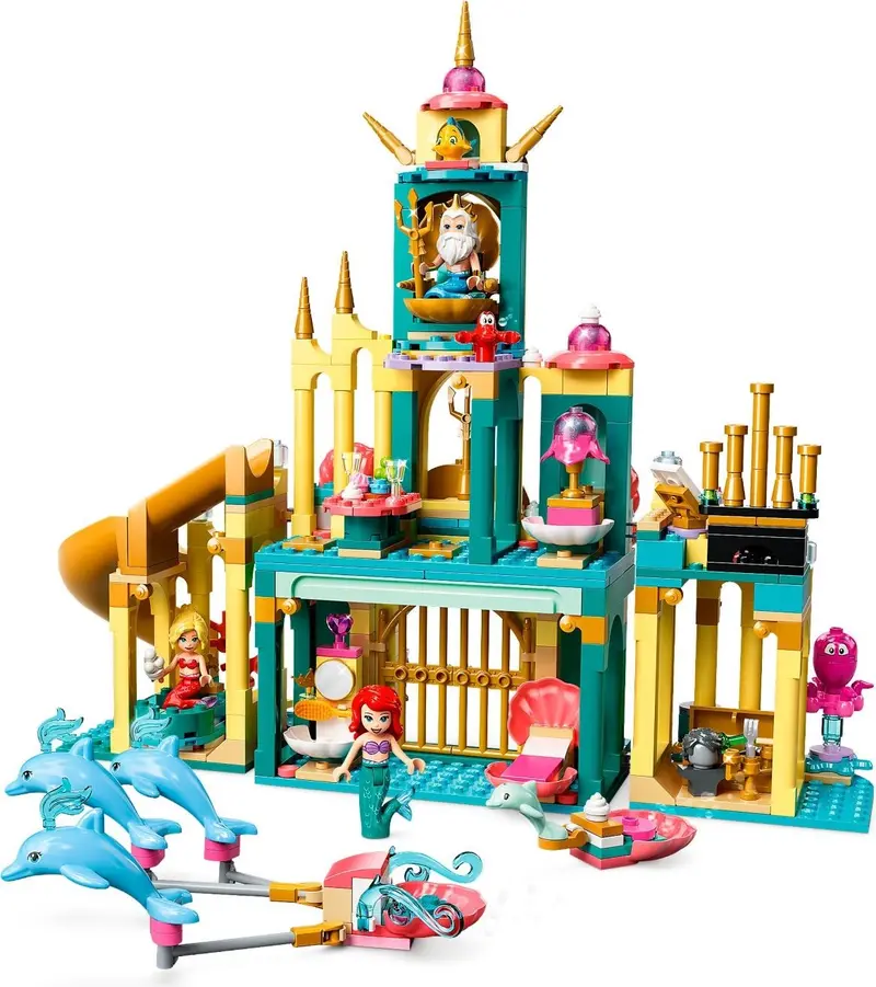 LEGO Disney 43207 Ariel's Underwater Palace set, image 2