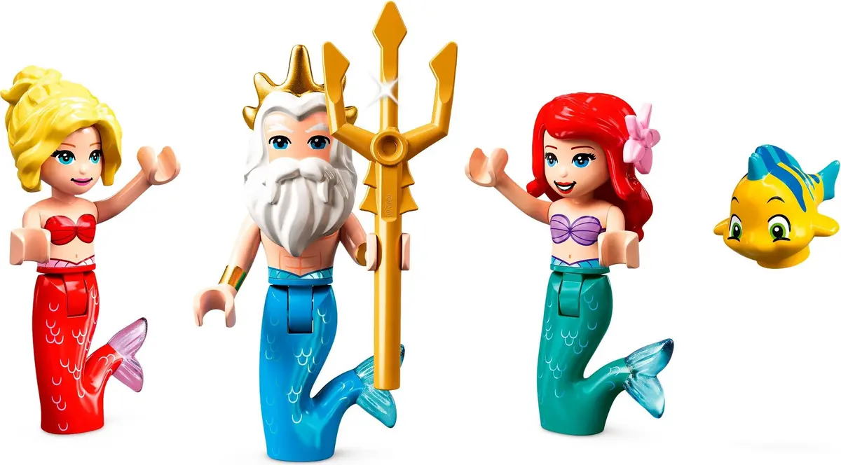 LEGO Disney 43207 Ariel's Underwater Palace set, image 10