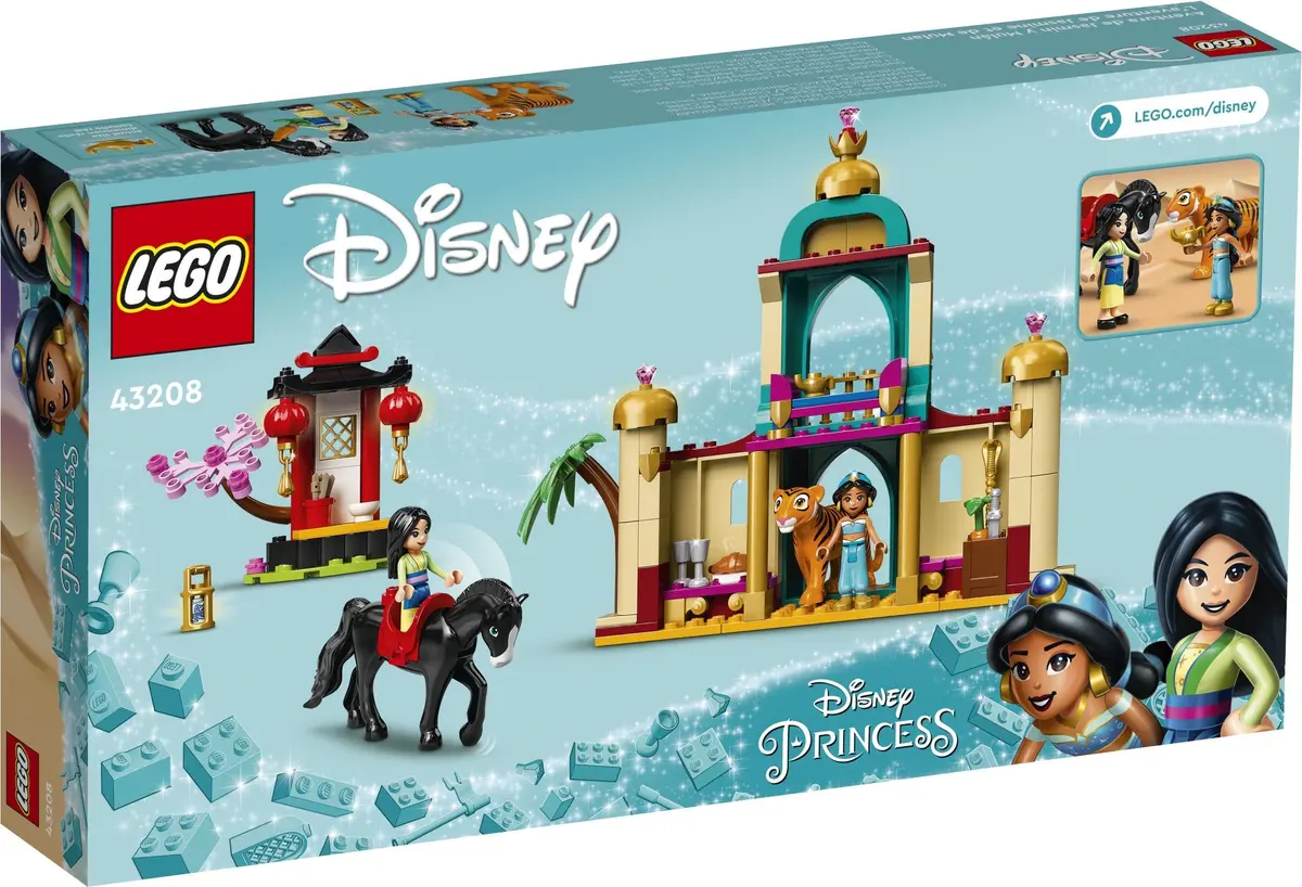 LEGO Disney 43208 Jasmine and Mulan's Adventure set, image 6