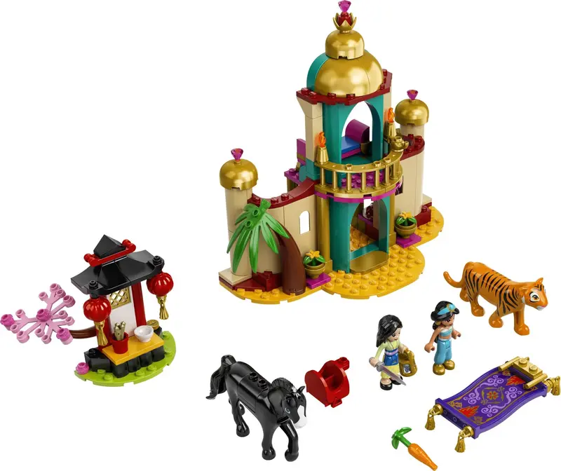 LEGO Disney 43208 Jasmine and Mulan's Adventure set