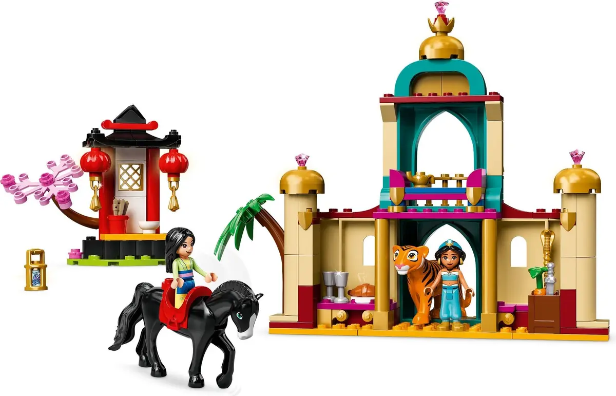 LEGO Disney 43208 Jasmine and Mulan's Adventure set, image 3