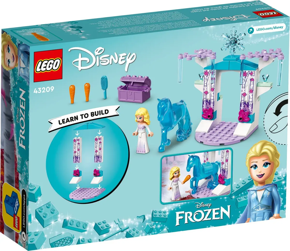 LEGO Disney 43209 Elsa and the Nokk's Ice Stable set, image 6