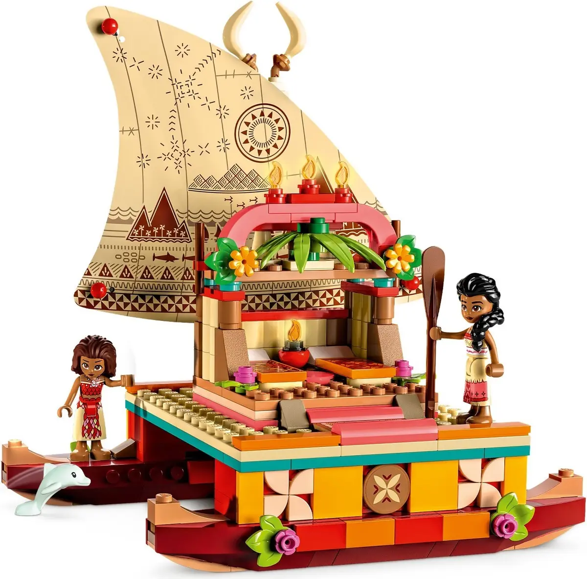 LEGO Disney 43210 Moana's Wayfinding Boat set, image 3