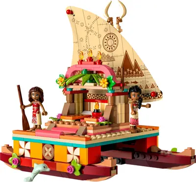 LEGO Disney 43210 Moana's Wayfinding Boat set