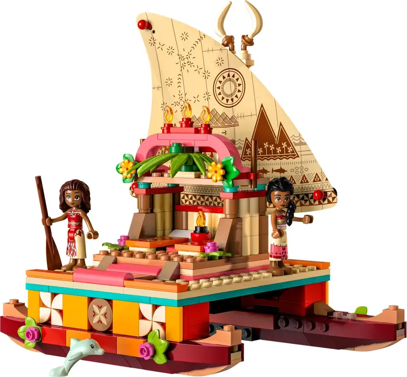 LEGO Disney 43210 Moana's Wayfinding Boat set