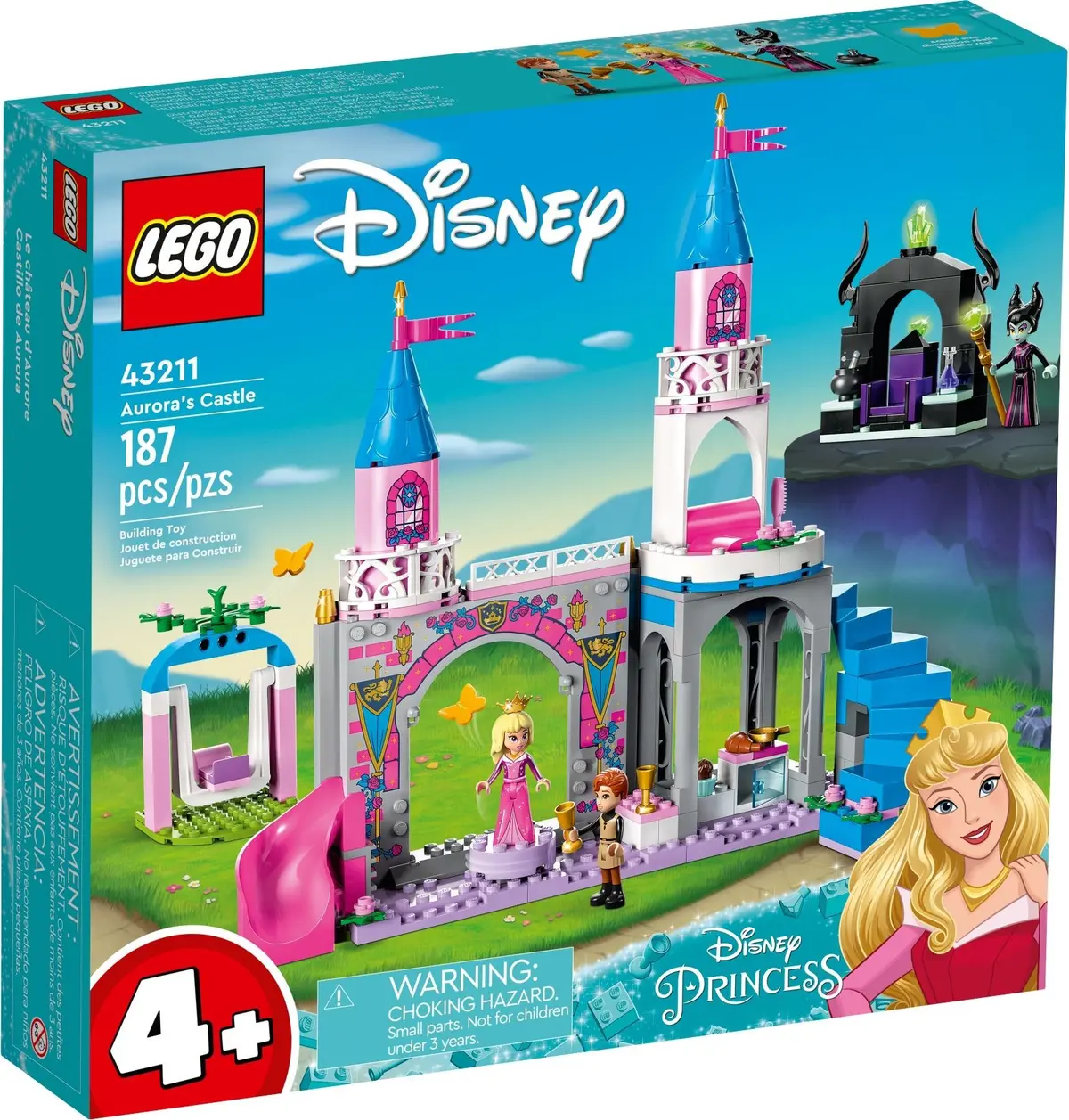 LEGO Disney 43211 Aurora's Castle set, image 2