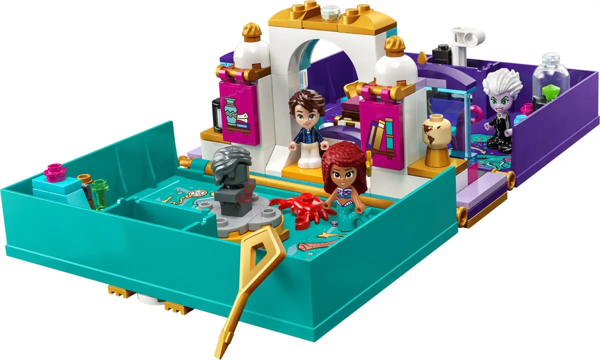 LEGO Disney 43213 The Little Mermaid Story Book set