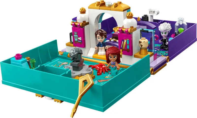 LEGO Disney 43213 The Little Mermaid Story Book set