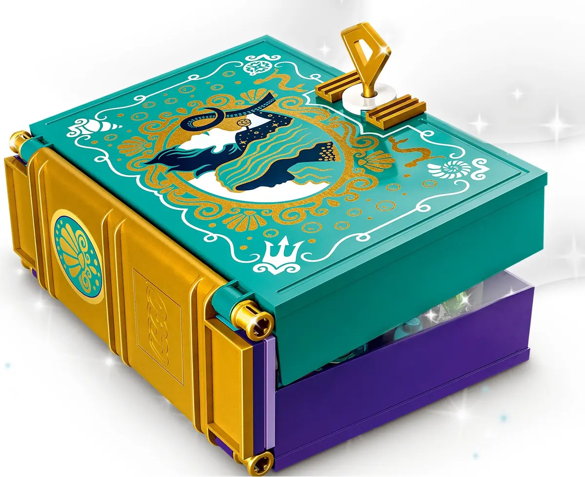 LEGO Disney 43213 The Little Mermaid Story Book set, image 4