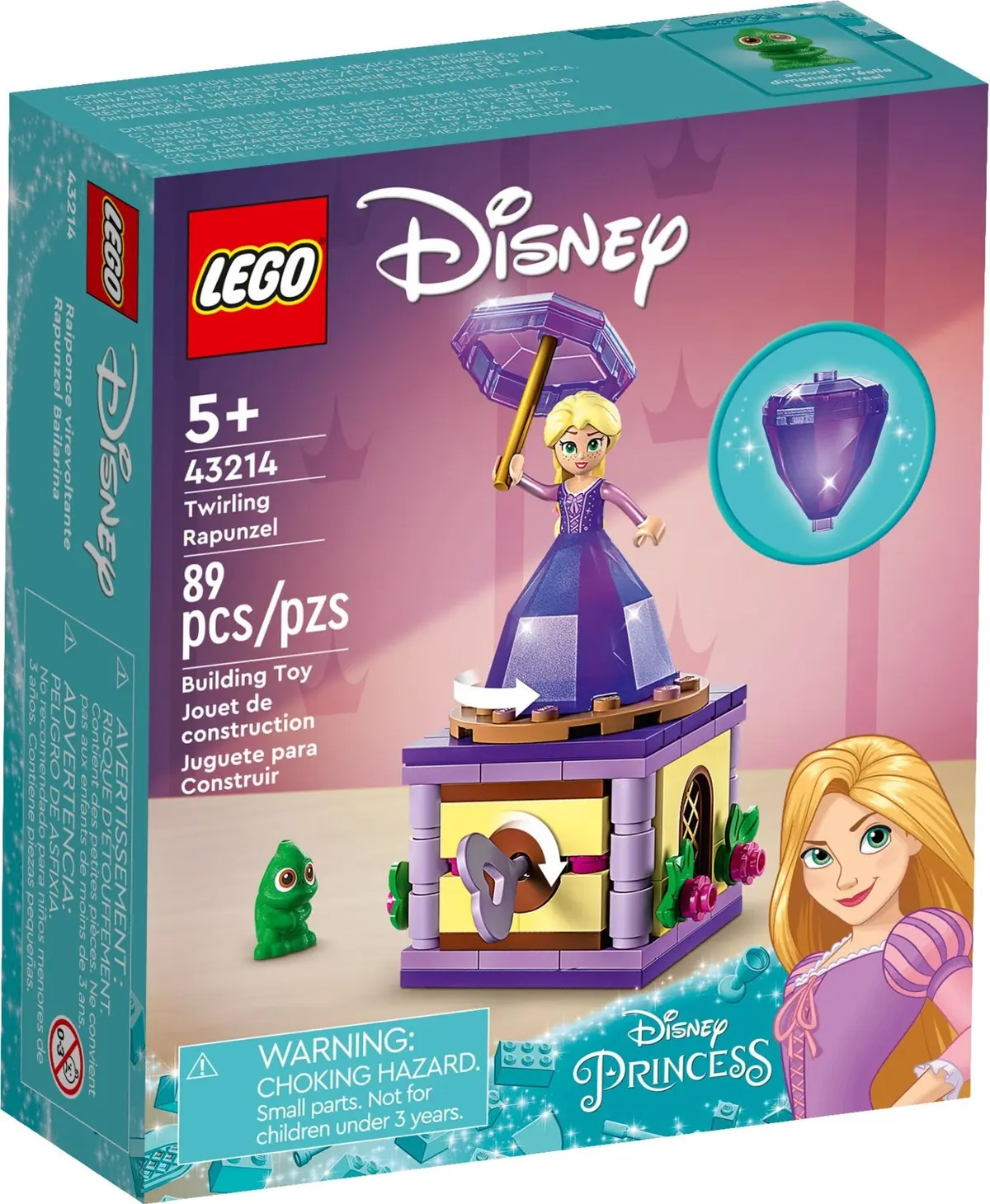 LEGO Disney 43214 Twirling Rapunzel set, image 2