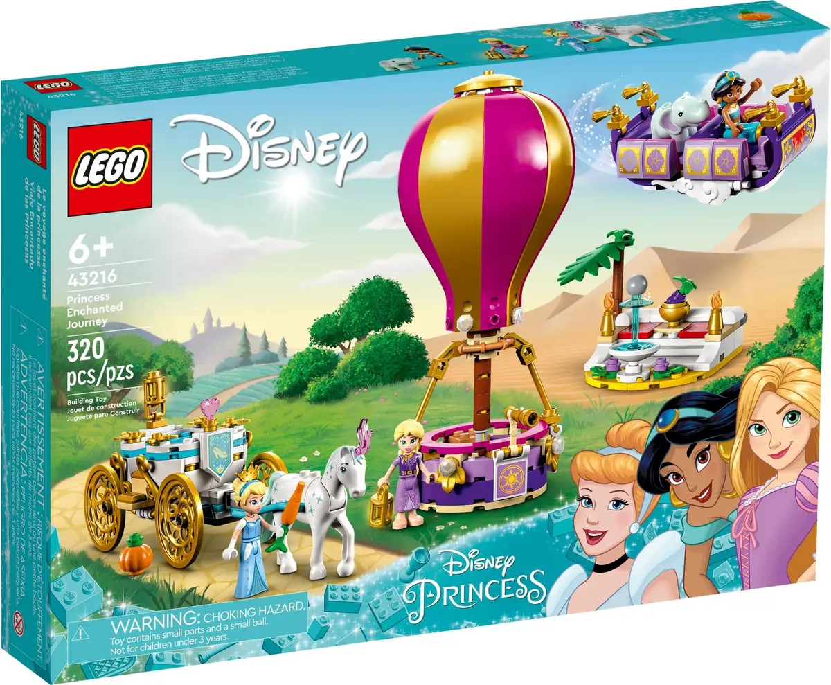 LEGO Disney 43216 Princess Enchanted Journey set, image 2