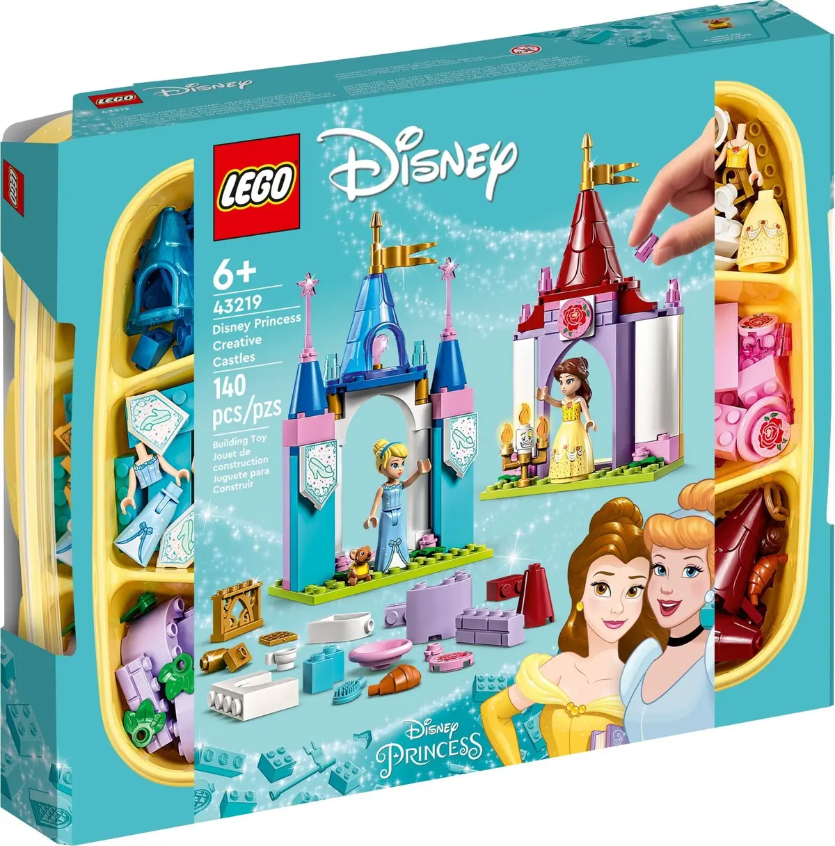 LEGO Disney 43219 Disney Princess Creative Castles set, image 2