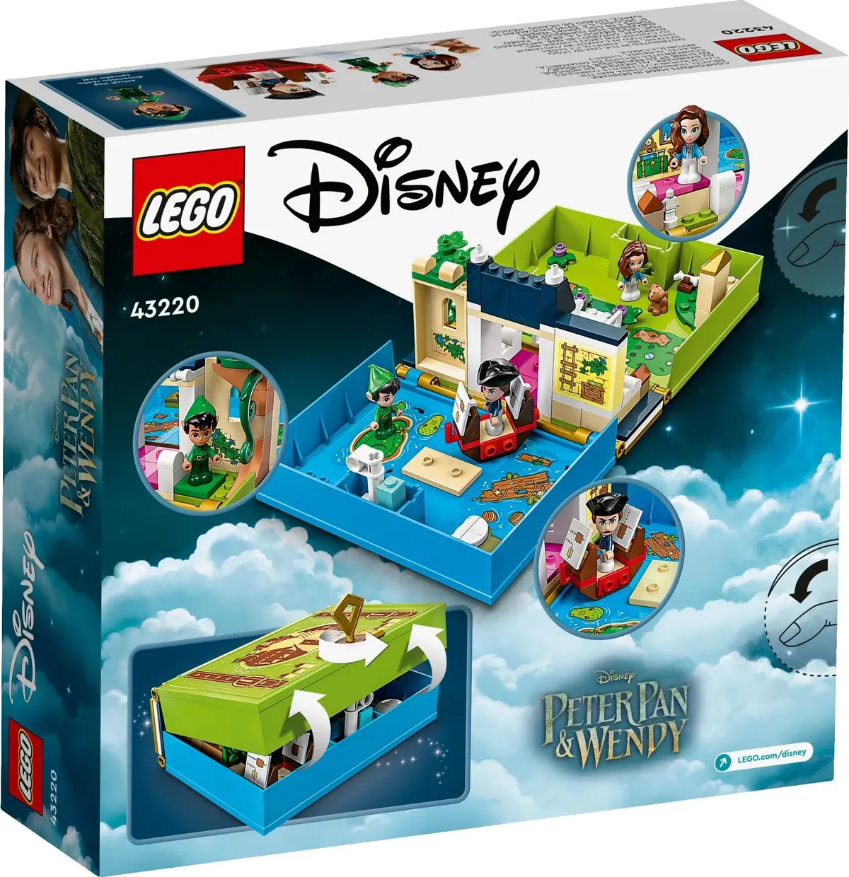 LEGO Disney 43220 Peter Pan & Wendy's Storybook Adventure set, image 11