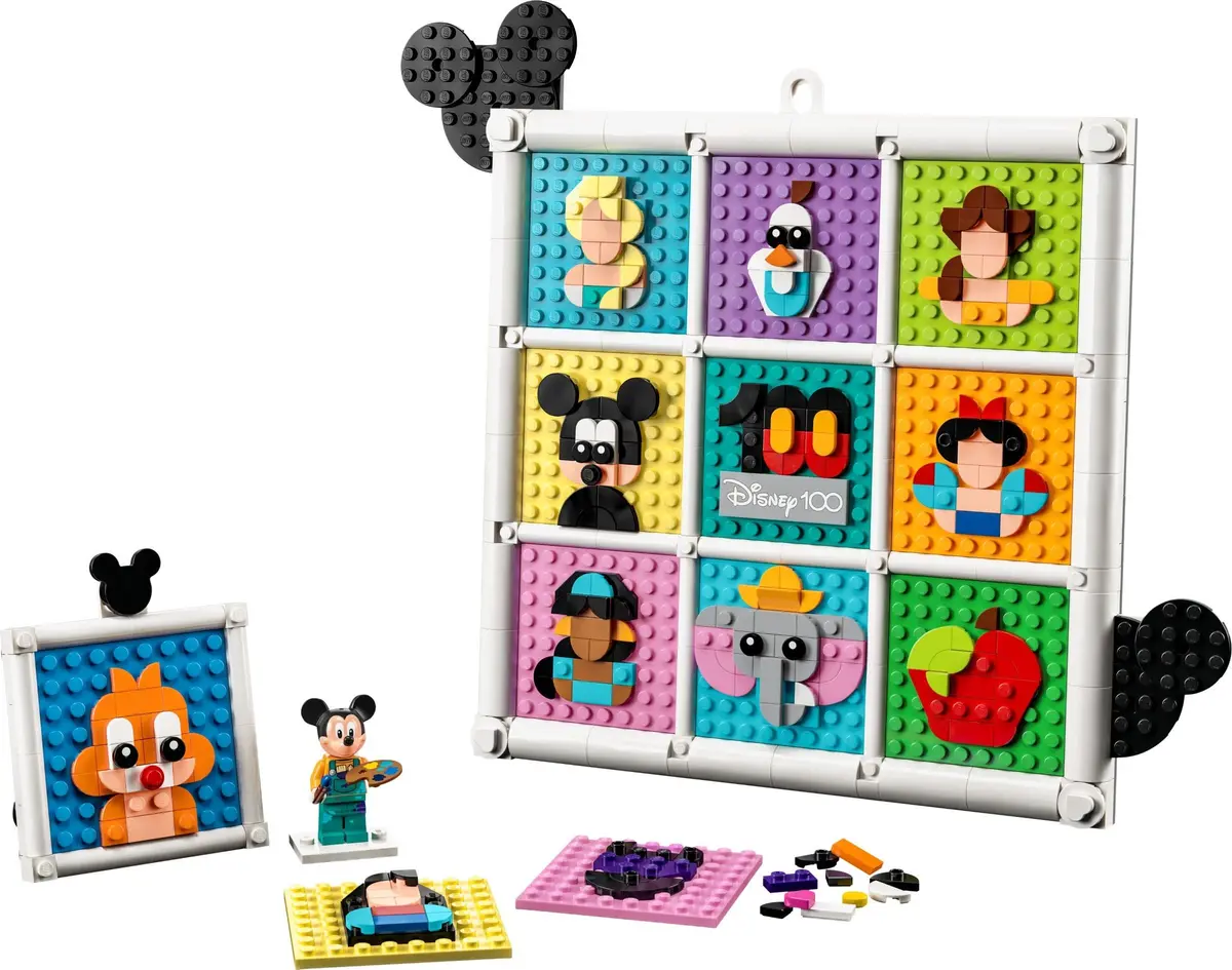 LEGO Disney 43221 100 Years of Disney Animation Icons set