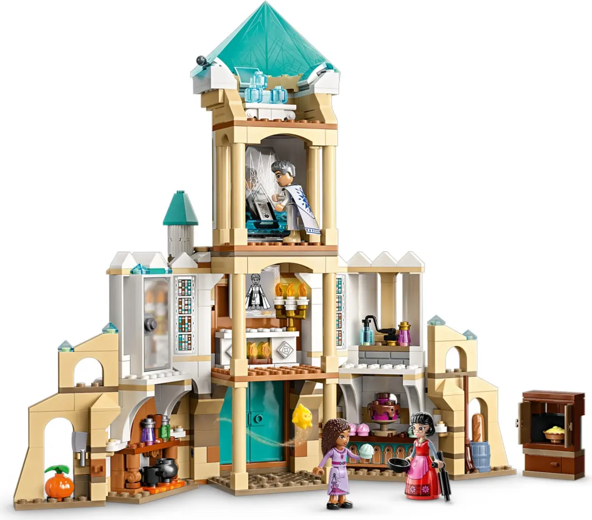 LEGO Disney 43224 King Magnifico's Castle set, image 4
