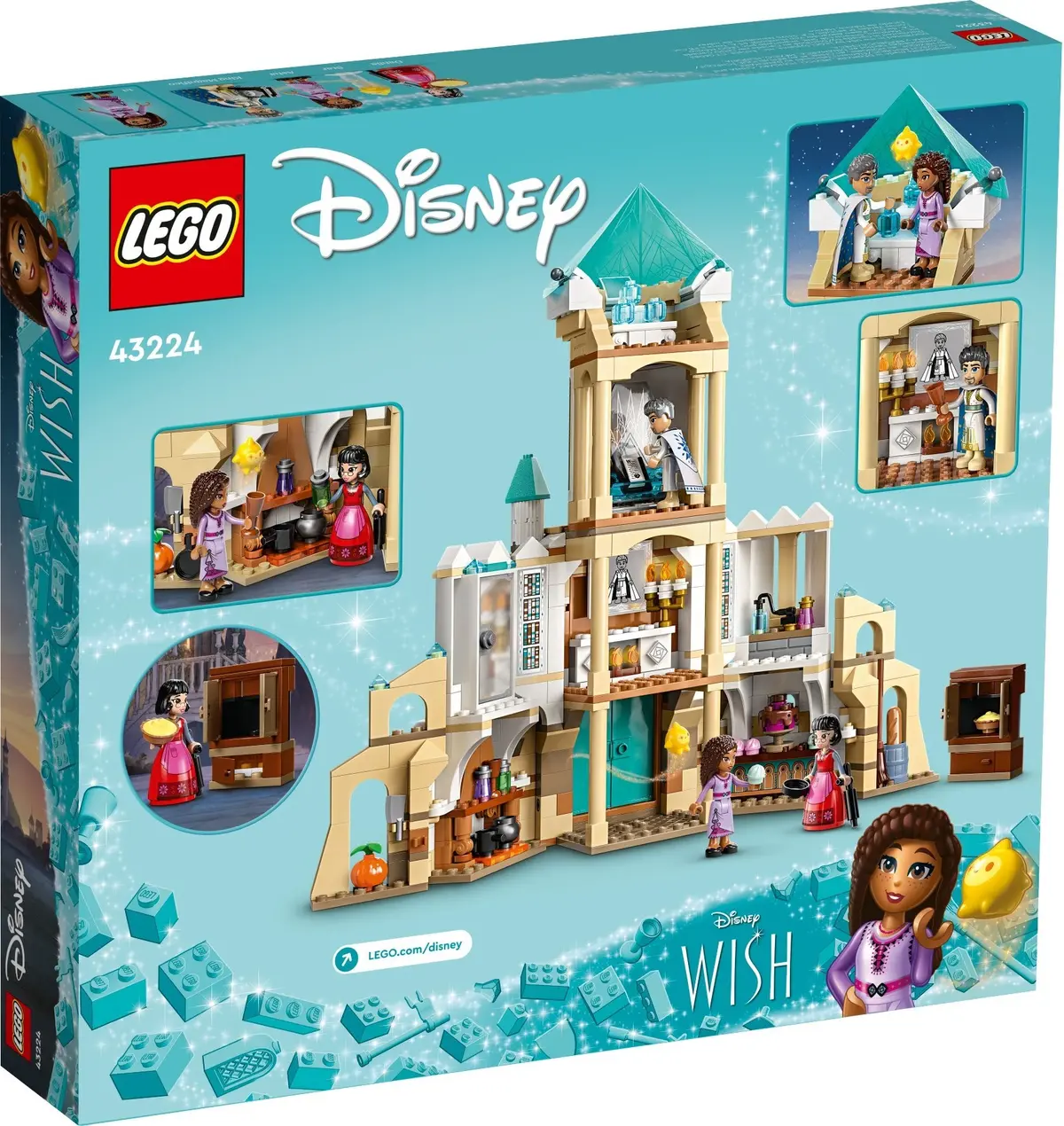 LEGO Disney 43224 King Magnifico's Castle set, image 10