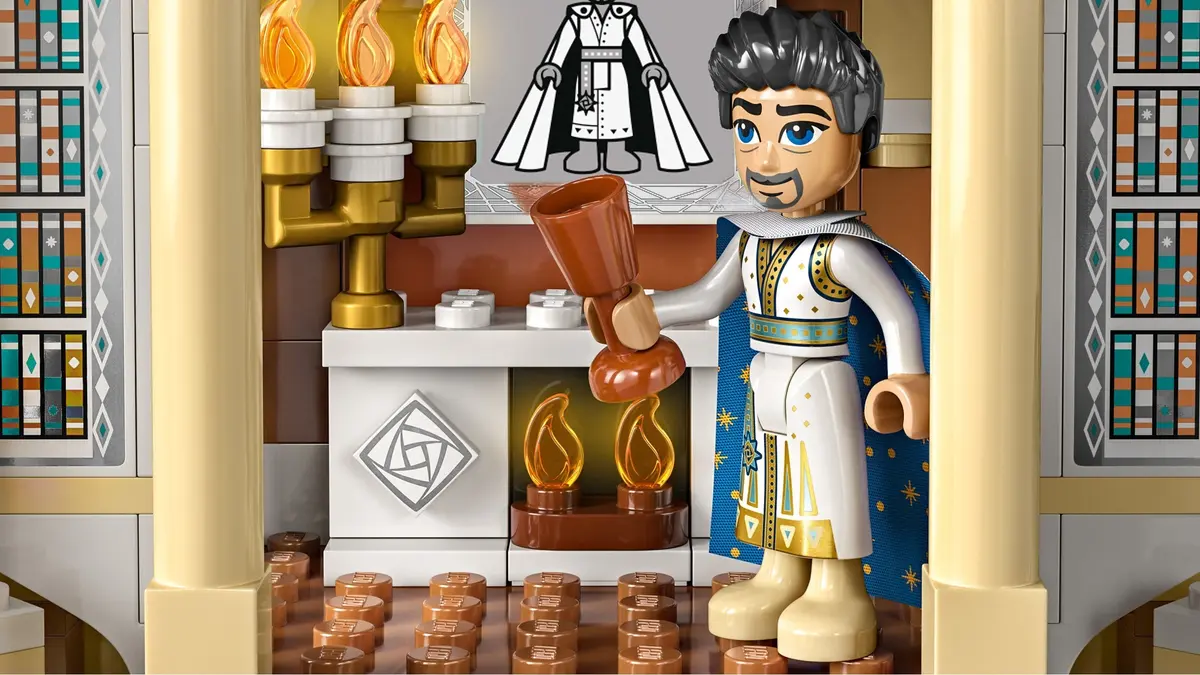 LEGO Disney 43224 King Magnifico's Castle set, image 6