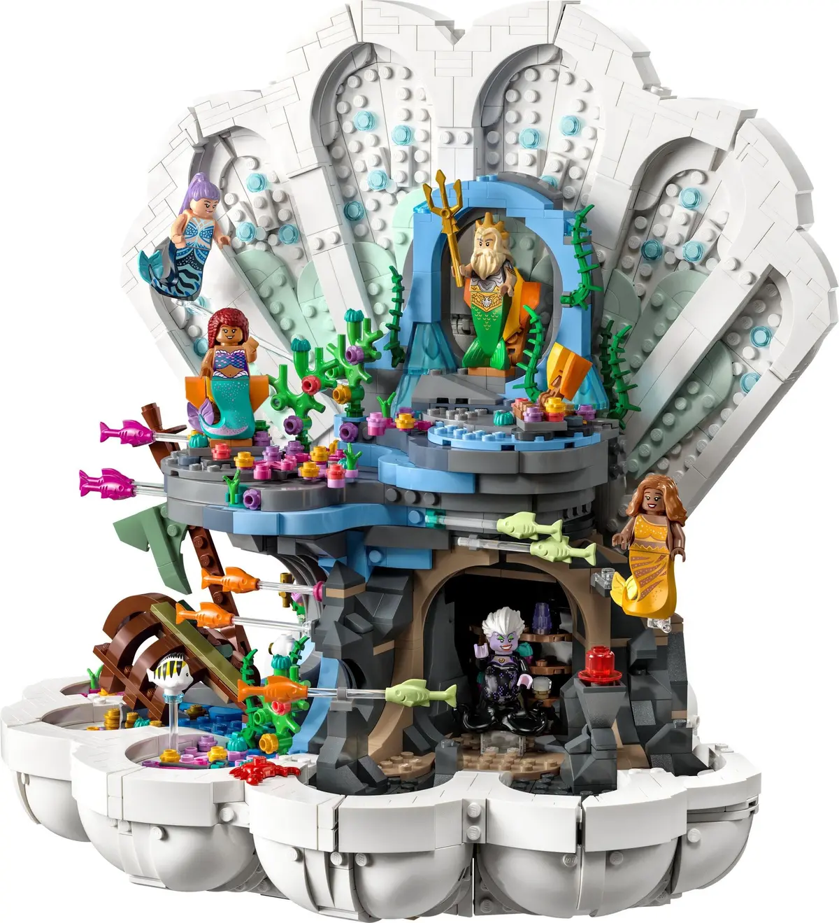 LEGO Disney 43225 The Little Mermaid Royal Clamshell set, image 3
