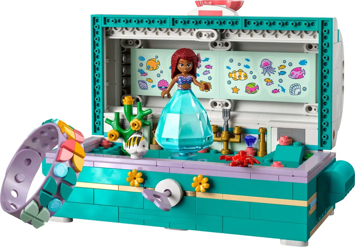 LEGO Disney 43229 Ariel's Treasure Chest set