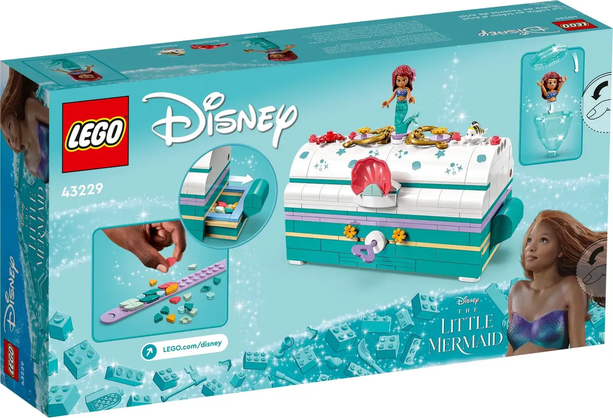 LEGO Disney 43229 Ariel's Treasure Chest set, image 8