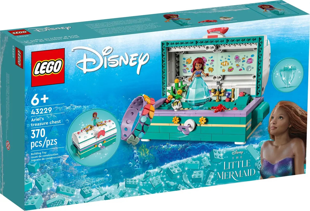 LEGO Disney 43229 Ariel's Treasure Chest set, image 2