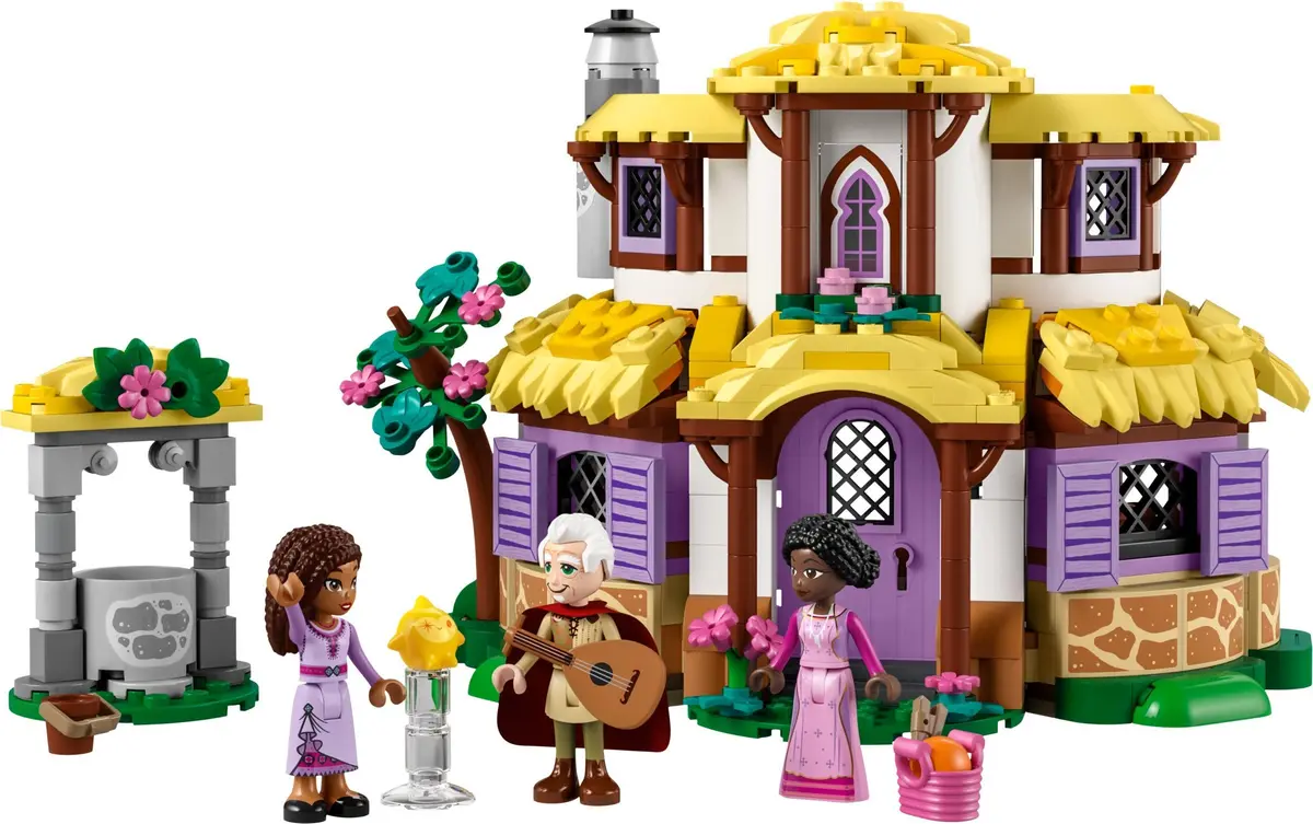 LEGO Disney 43231 Asha's Cottage set