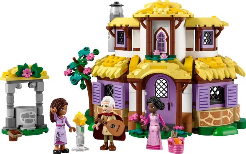 LEGO Disney 43231 Asha's Cottage set