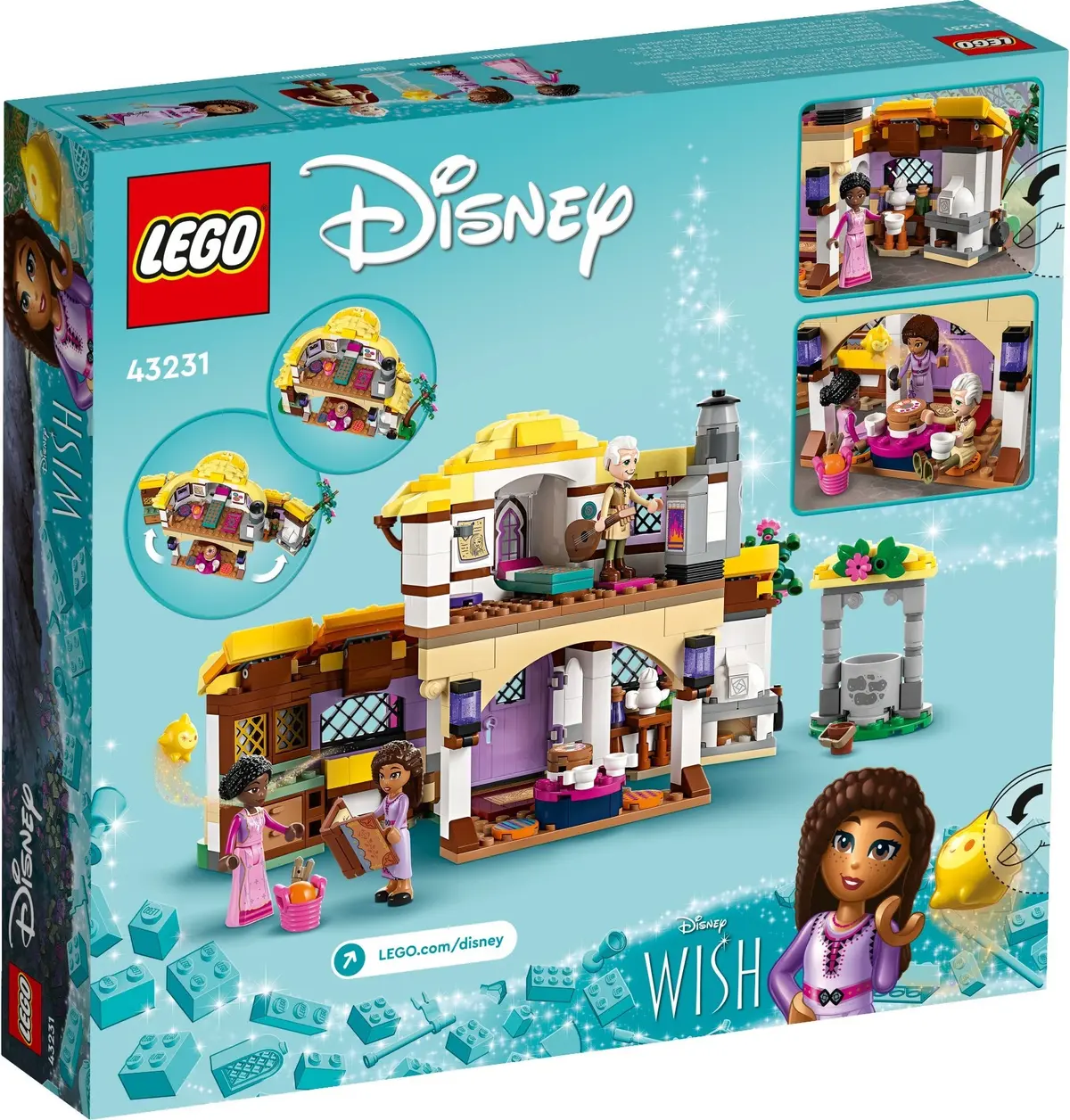LEGO Disney 43231 Asha's Cottage set, image 8