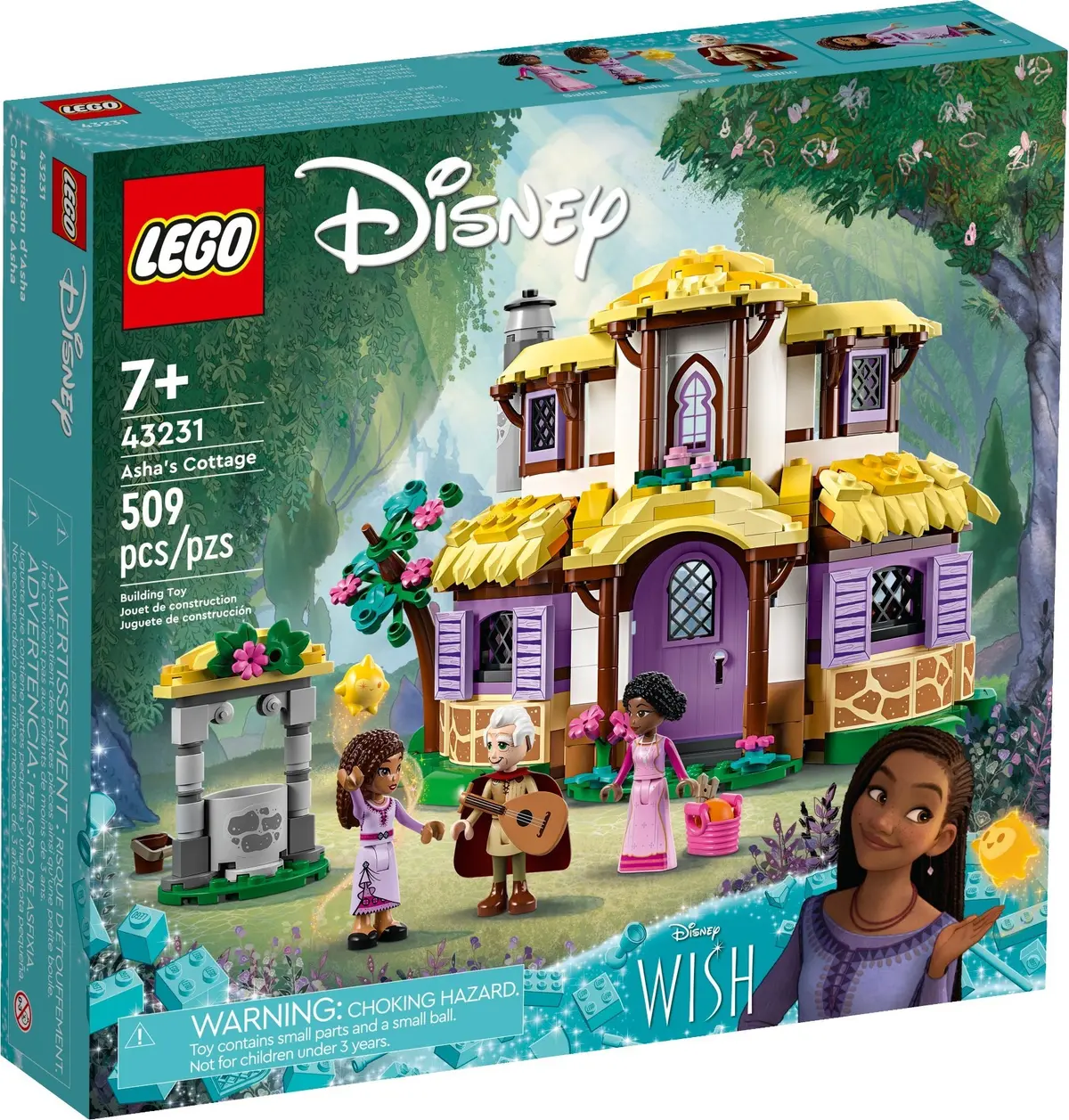 LEGO Disney 43231 Asha's Cottage set, image 2