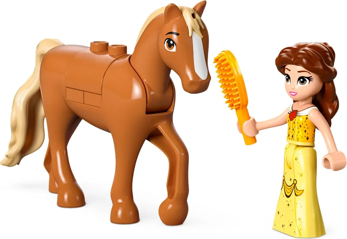 LEGO Disney 43233 Belle's Storytime Horse Carriage set, image 4