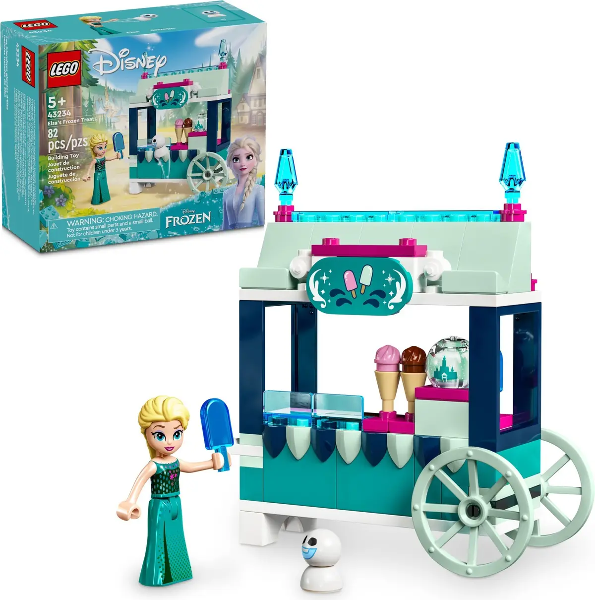 LEGO Disney 43234 Elsa's Frozen Treats set, image 2