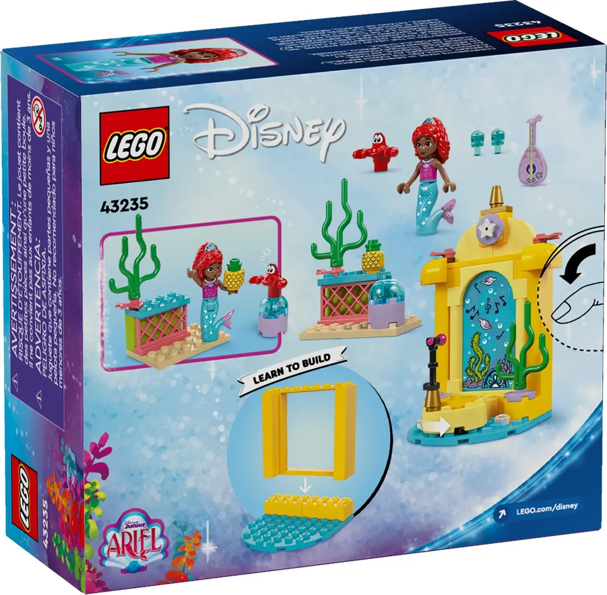 LEGO Disney 43235 Ariel's Music Stage set, image 4