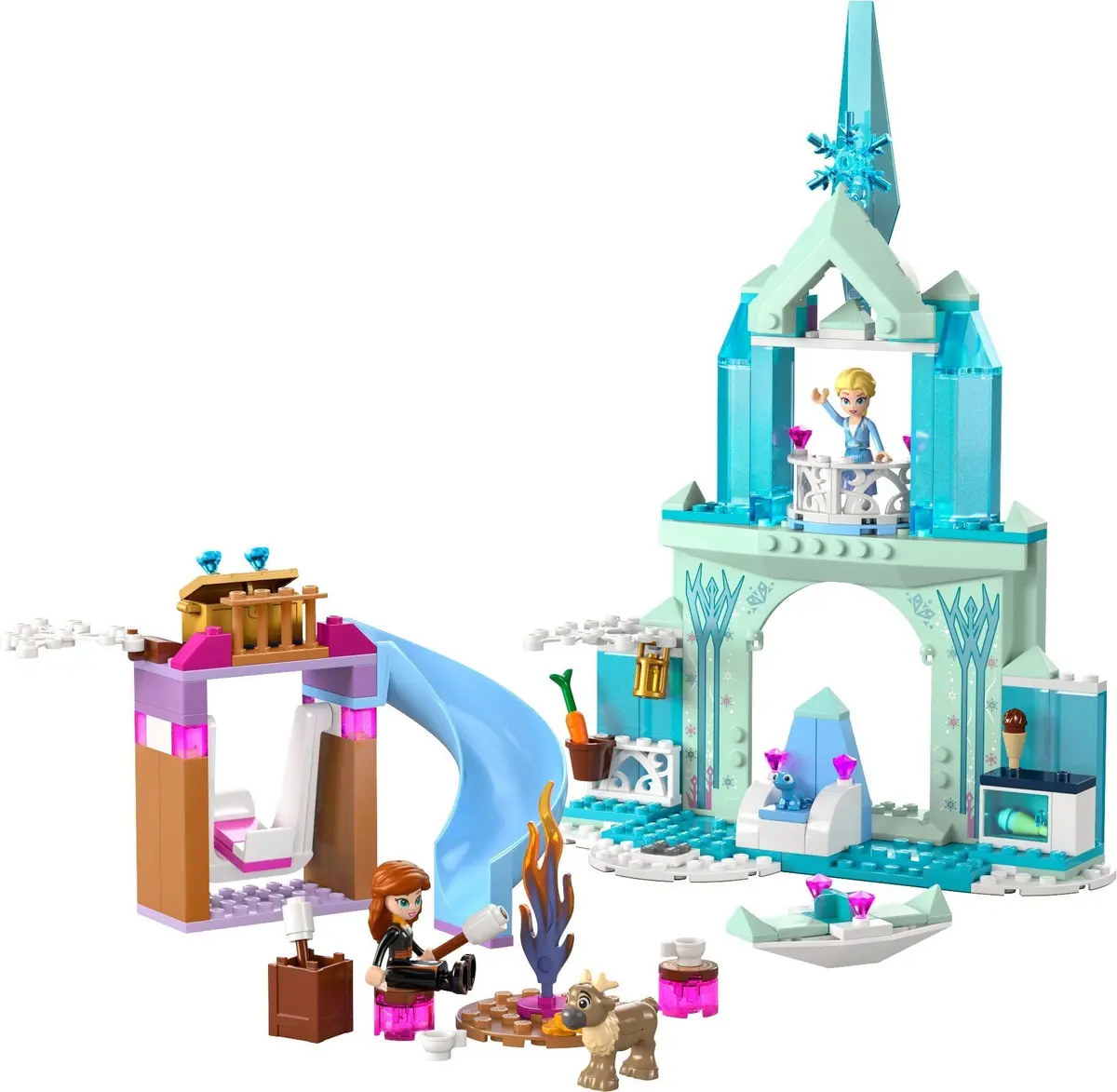 LEGO Disney 43238 Elsa's Frozen Castle set