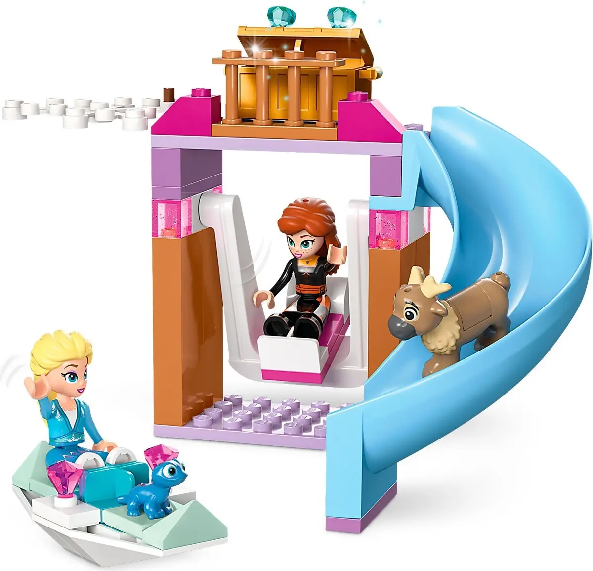 LEGO Disney 43238 Elsa's Frozen Castle set, image 4