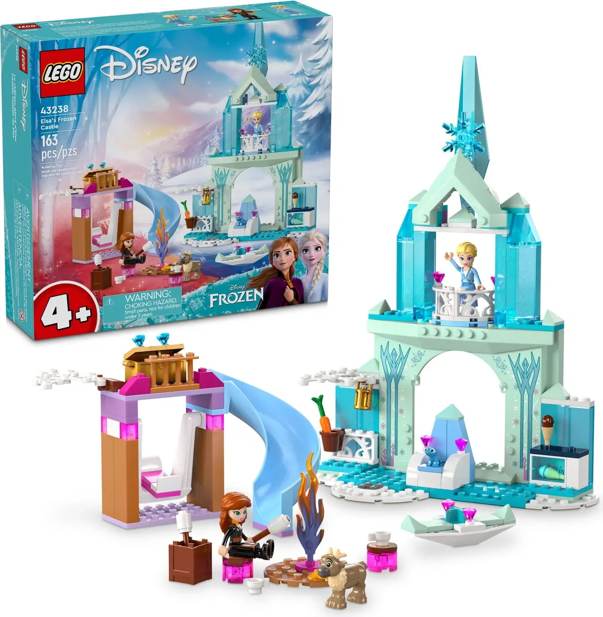 LEGO Disney 43238 Elsa's Frozen Castle set, image 2