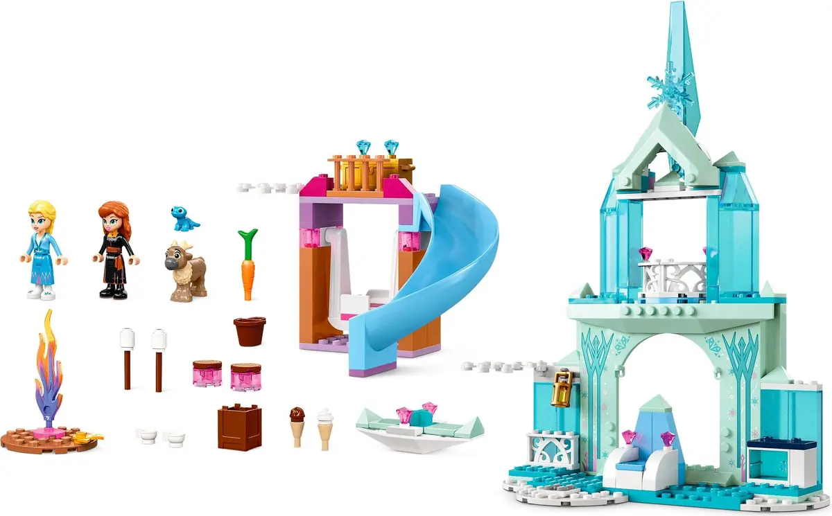 LEGO Disney 43238 Elsa's Frozen Castle set, image 3