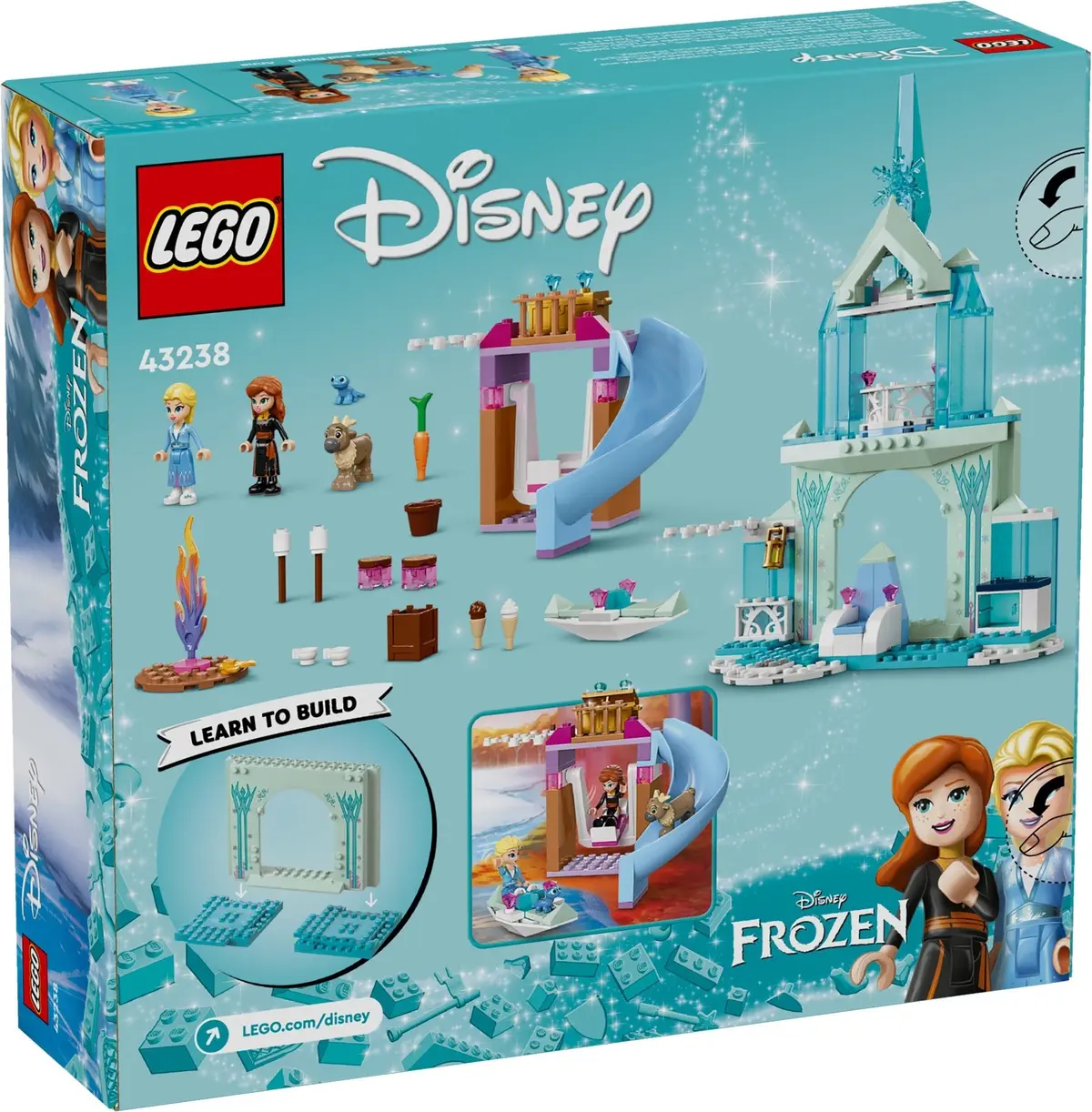 LEGO Disney 43238 Elsa's Frozen Castle set, image 6
