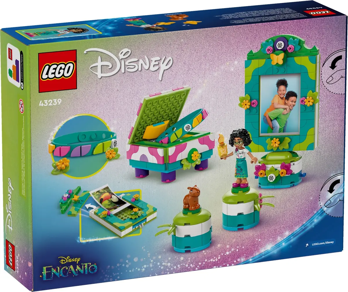LEGO Disney 43239 Mirabel's Photo Frame and Jewellery Box set, image 3
