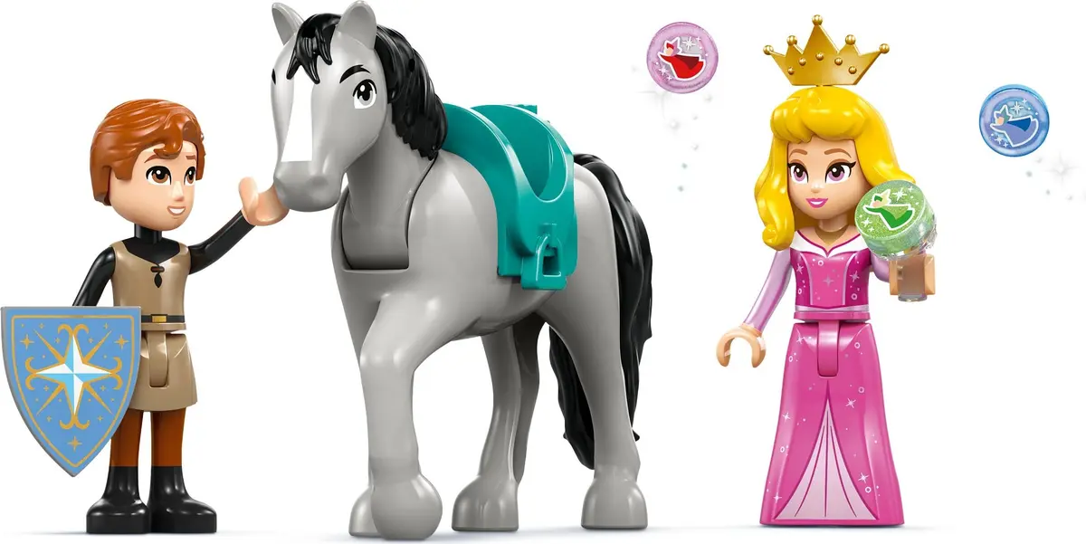 LEGO Disney 43240 Maleficent's Dragon Form and Aurora's Castle set, image 4