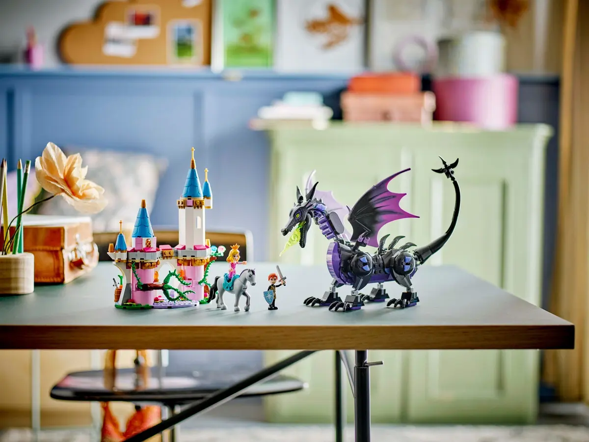 LEGO Disney 43240 Maleficent's Dragon Form and Aurora's Castle set, image 8