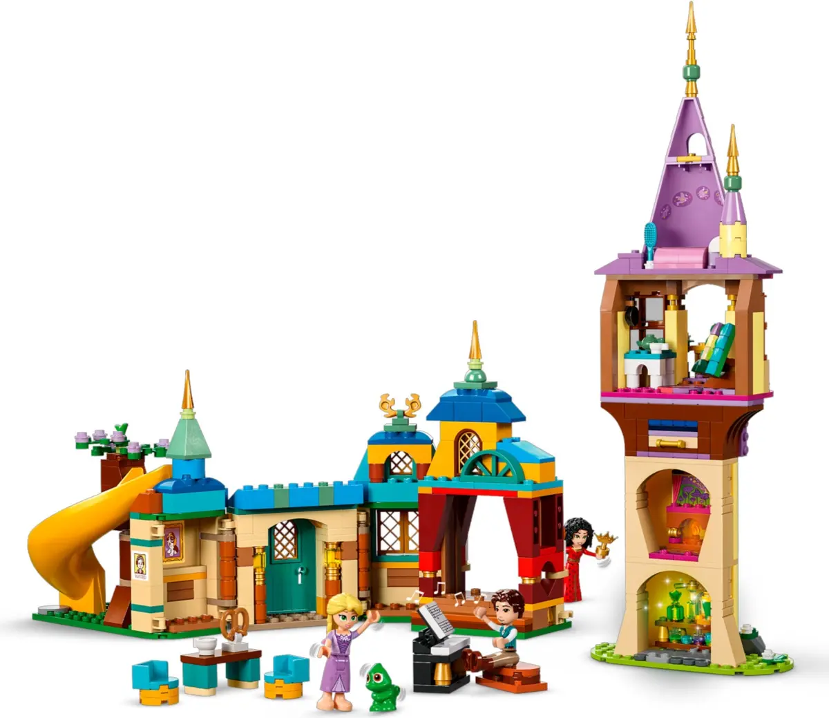 LEGO Disney 43241 Rapunzel's Tower & The Snuggly Duckling set, image 3