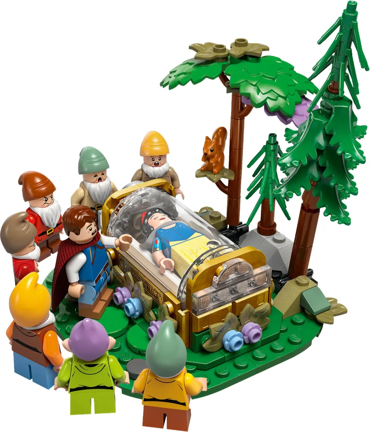 LEGO Disney 43242 Snow White and the Seven Dwarfs' Cottage set, image 11