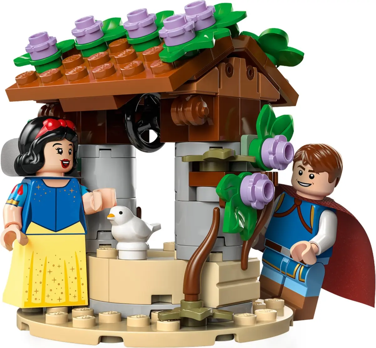 LEGO Disney 43242 Snow White and the Seven Dwarfs' Cottage set, image 10