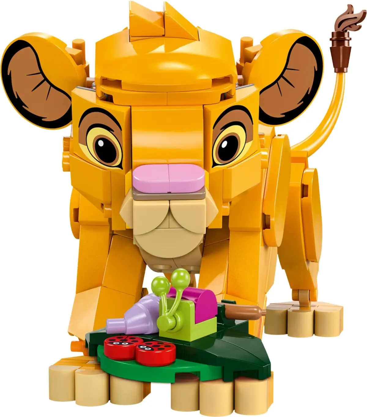 LEGO Disney 43243 Simba the Lion King Cub set, image 4