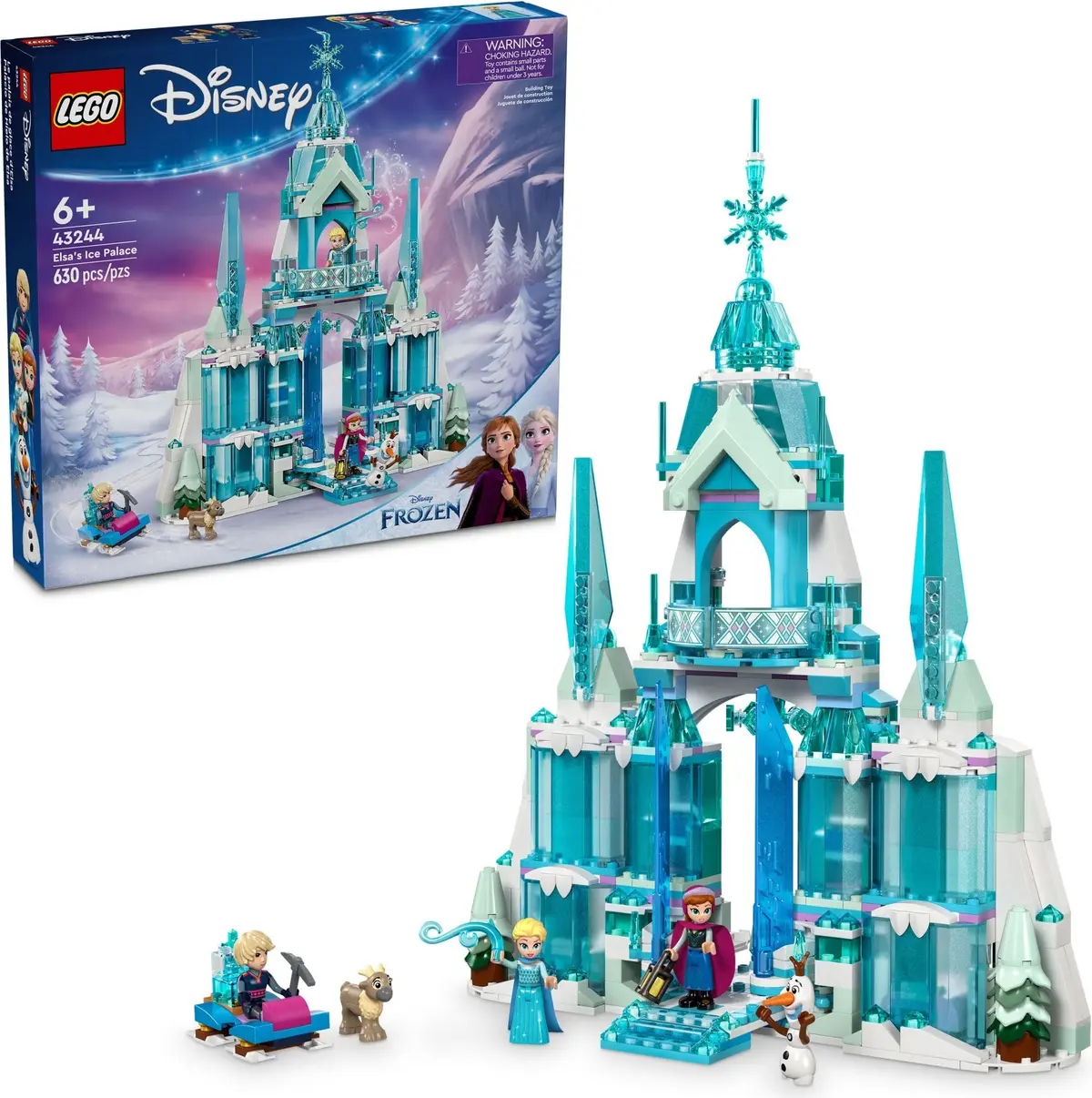 LEGO Disney 43244 Elsa's Ice Palace set, image 5