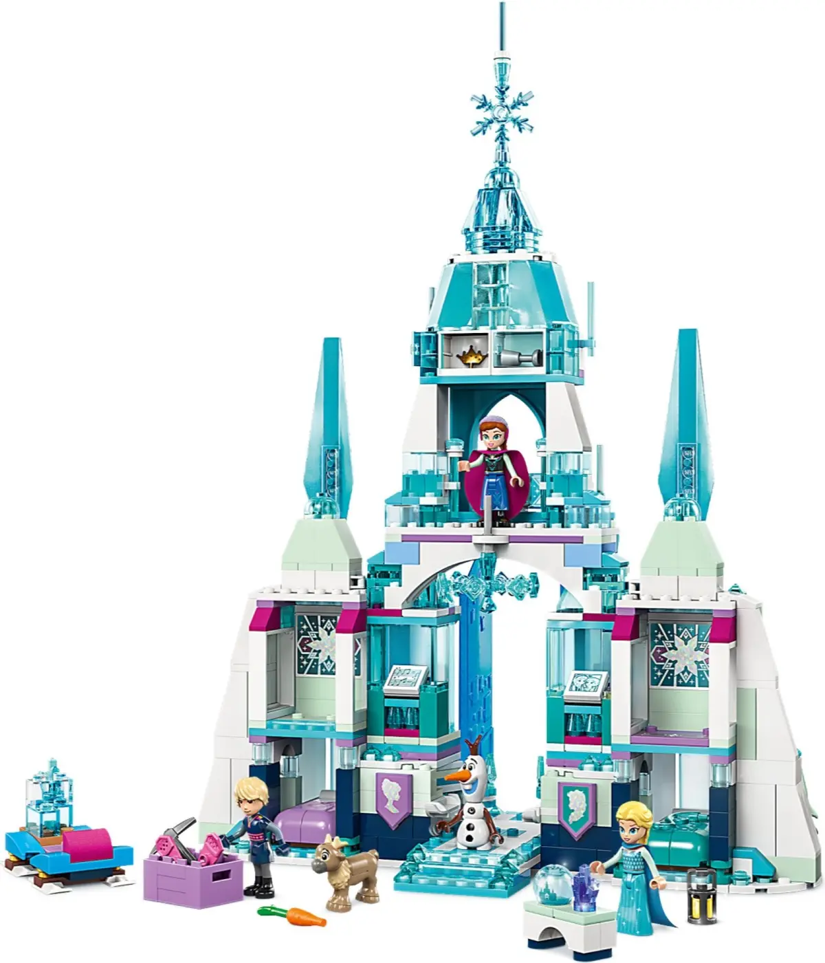 LEGO Disney 43244 Elsa's Ice Palace set, image 2