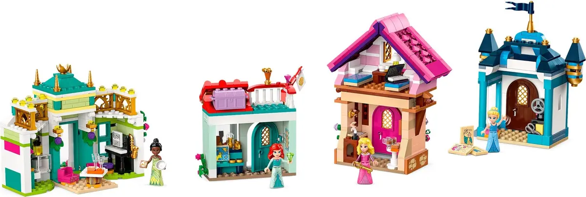 LEGO Disney 43246 Disney Princess Market Adventure set, image 5